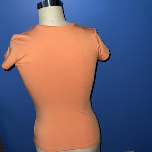 Cute New Frontier T Shirt Size Small  Cantaloupe Color - Picture 3 of 5